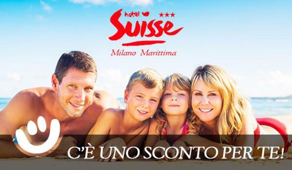 Hotel Suisse Милано Мартима Екстериор снимка
